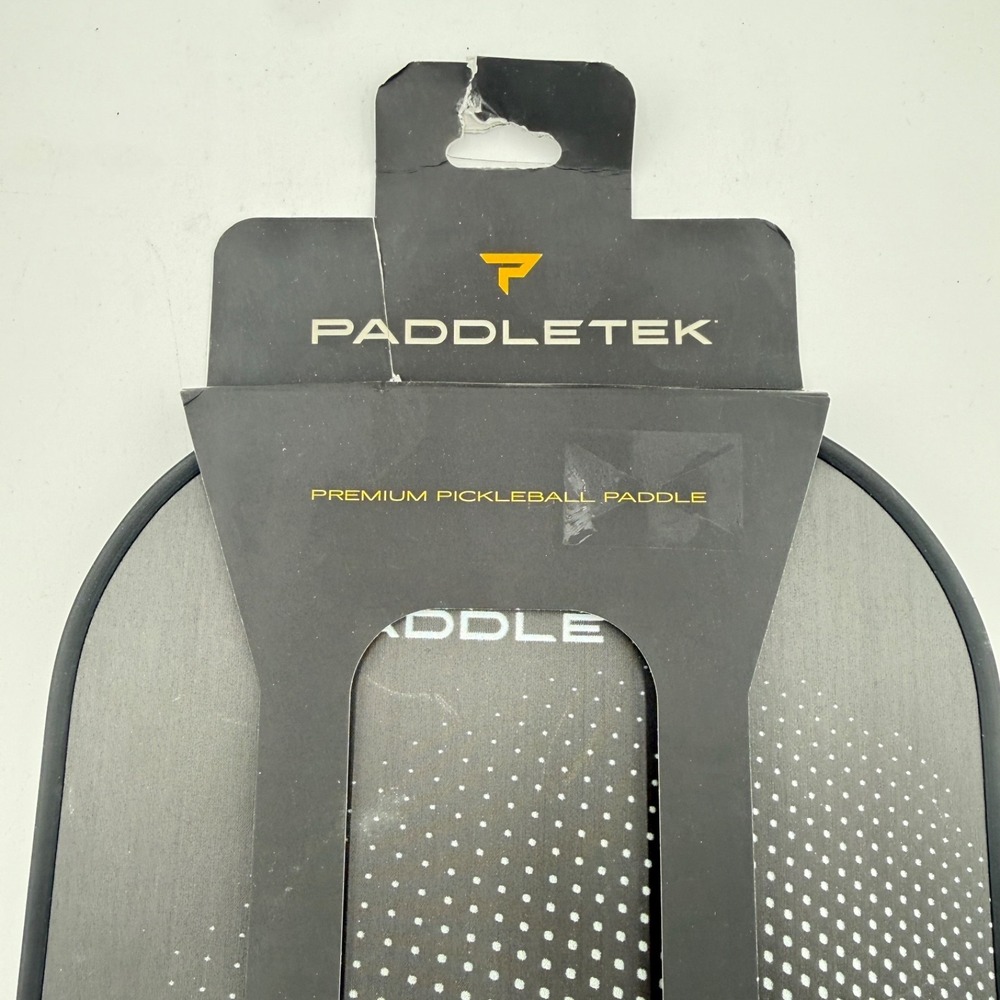 Paddletek Tempest Wave V3 Premium Carbon Fiber Pickleball Paddle Platinum NEW - Picture 4 of 7